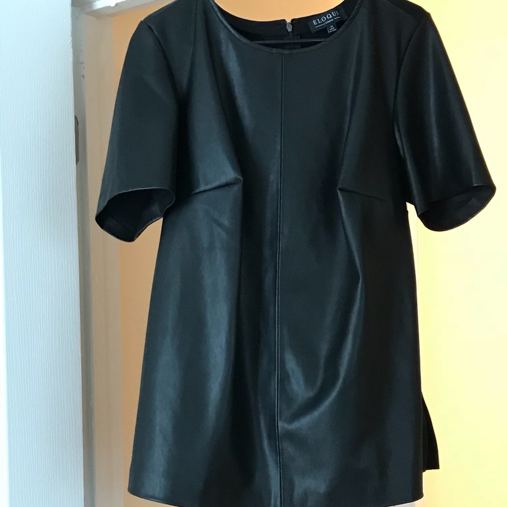 Eloquii leather top